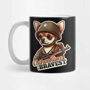 Chihuahua soldier Mug